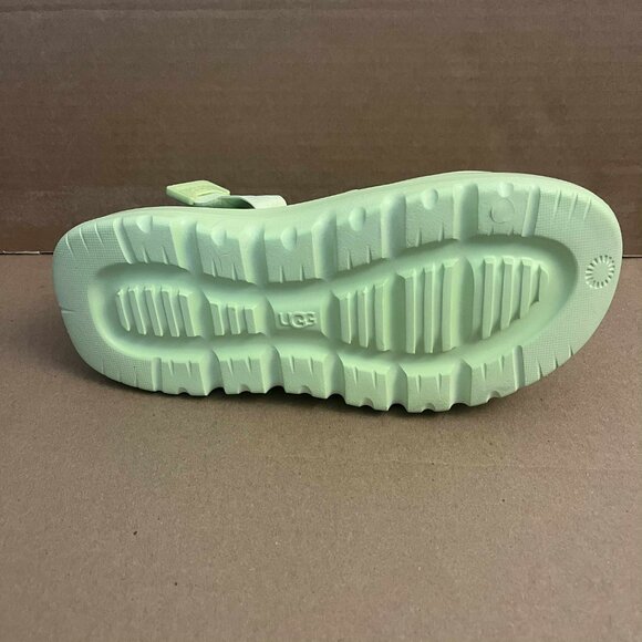UGG Womens Size 8 Lime Green Stratus Platform Strappy Sport Sandals Like New - Picture 10 of 11
